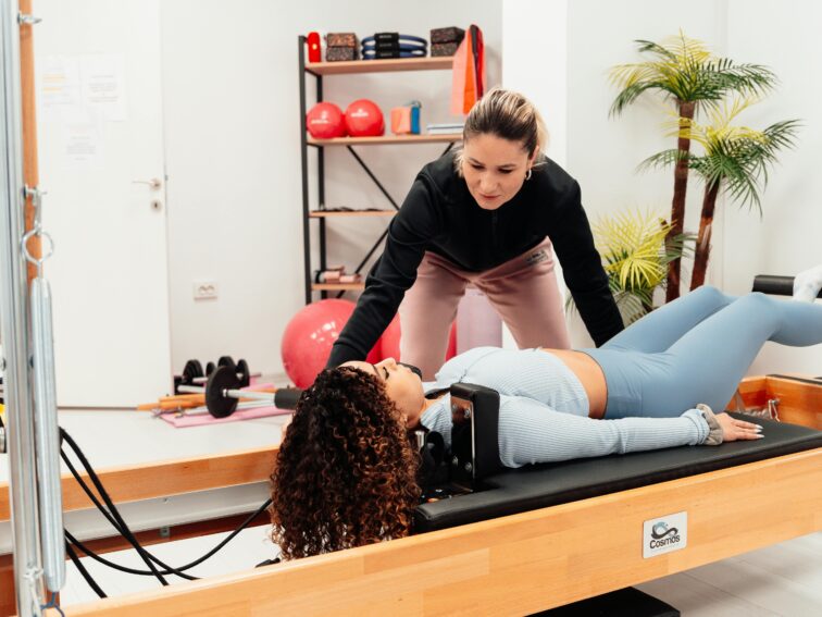 Women at Pilates